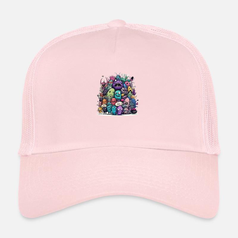 Doodle Stil Trucker Cap