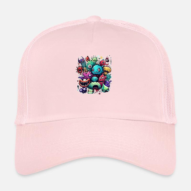 Doodle Stil Trucker Cap