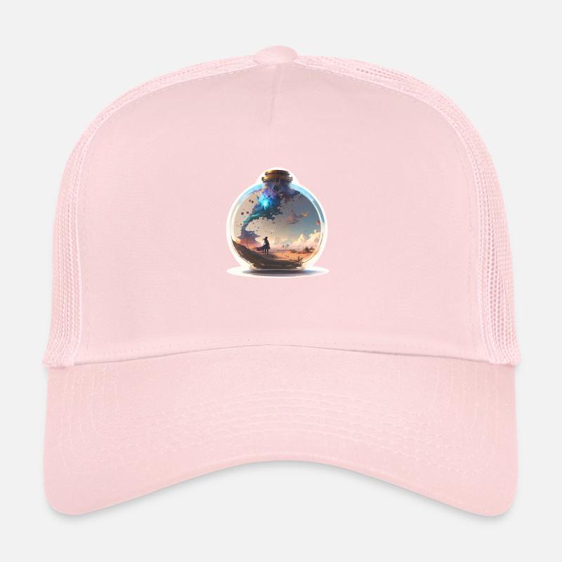 Bottled landscape Trucker Cap