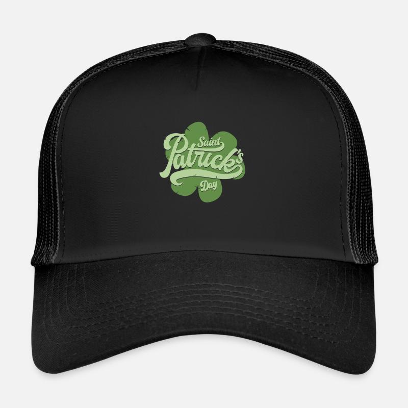 Saint Patrick s Day - Trucker Cap - black/black