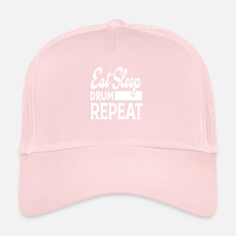Répéter Manger Tambour de sommeil Casquette trucker 