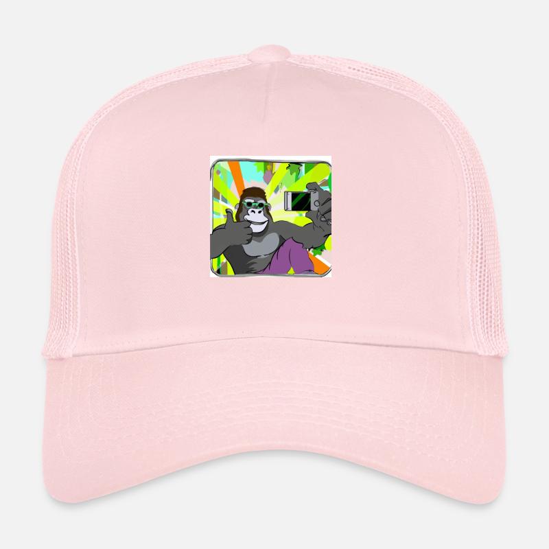 Gorilla makes Selfie V3 gift Trucker Cap
