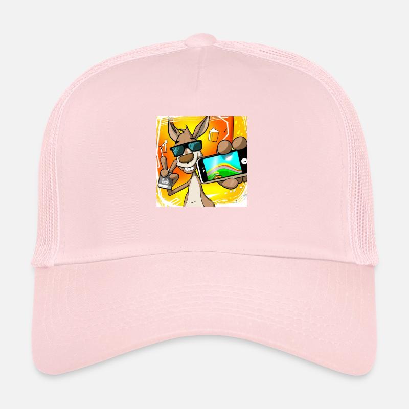Kangaroo makes Selfie 2 variant Trucker Cap