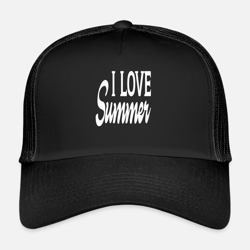 I Love Summer Trucker Cap