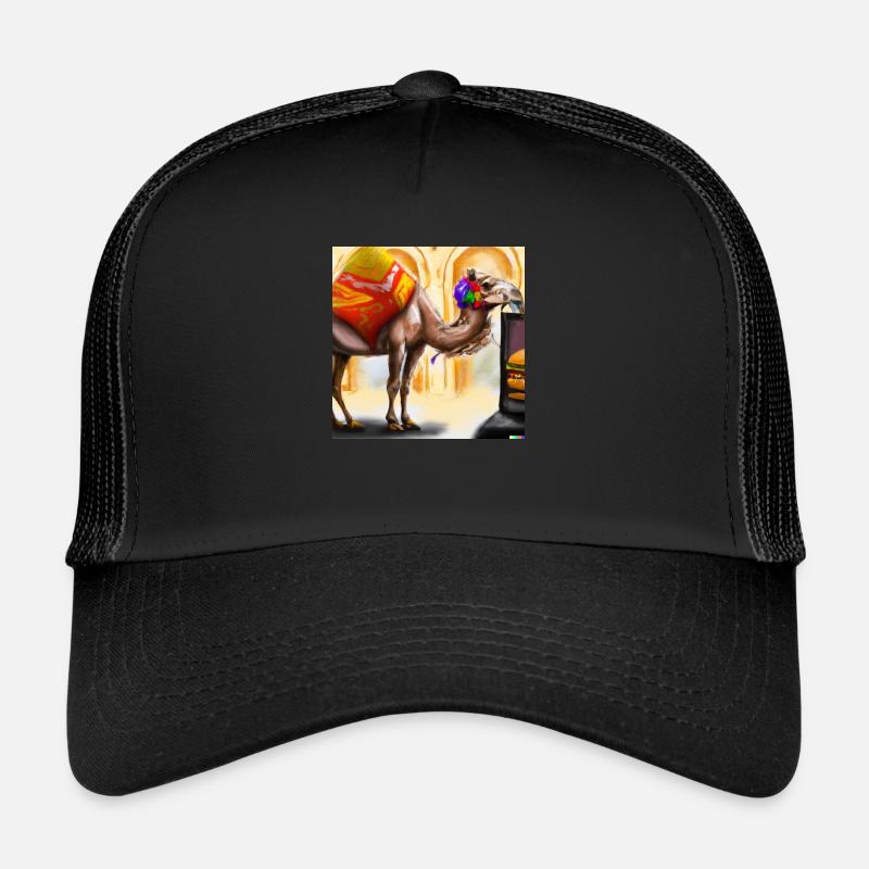 Camel in digital art Trucker Cap