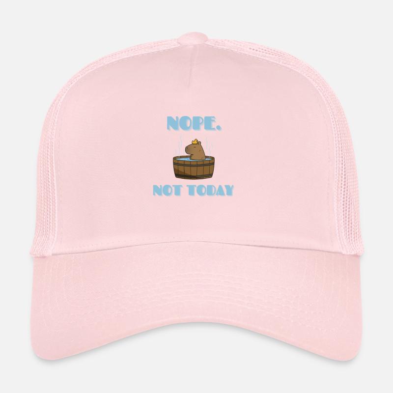 CAPYBARA not today Trucker Cap