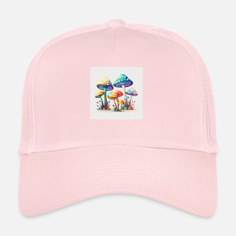 Mushrooms 2 Trucker Cap
