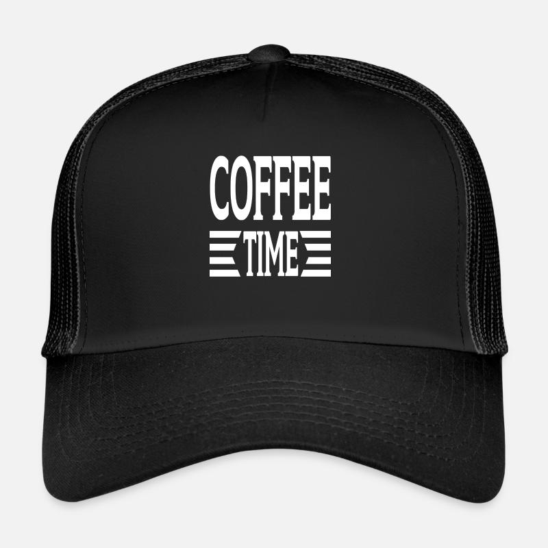 Coffee Time Trucker Cap