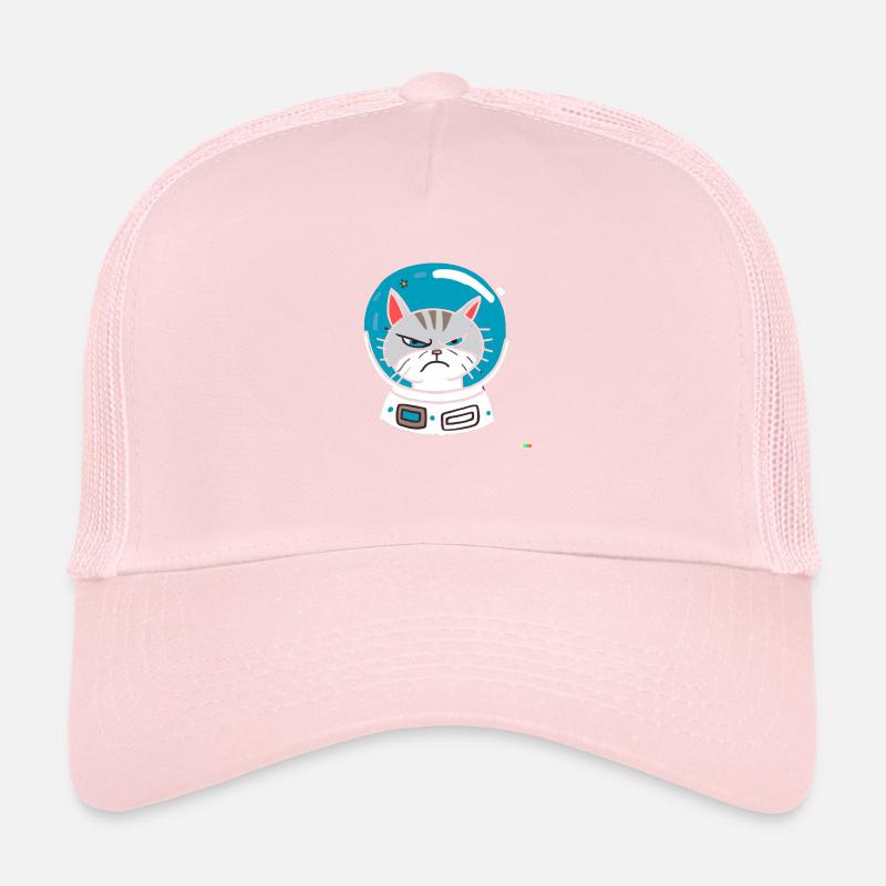 Chat astronaute en colère Casquette trucker 