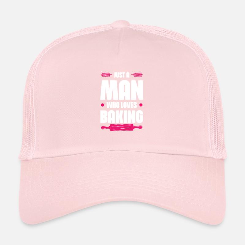 Man loves baking Trucker Cap