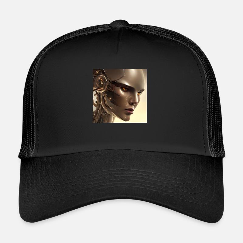 Cyborg - Trucker Cap - Schwarz/Schwarz