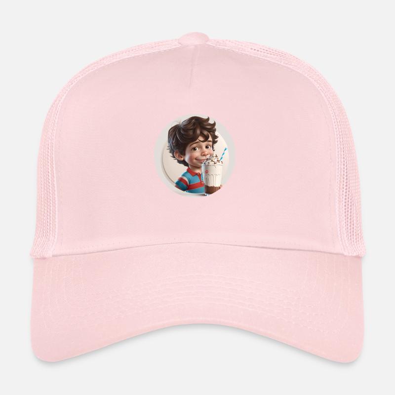 Vanilla Milkshake Boy - Chocolate Trucker Cap