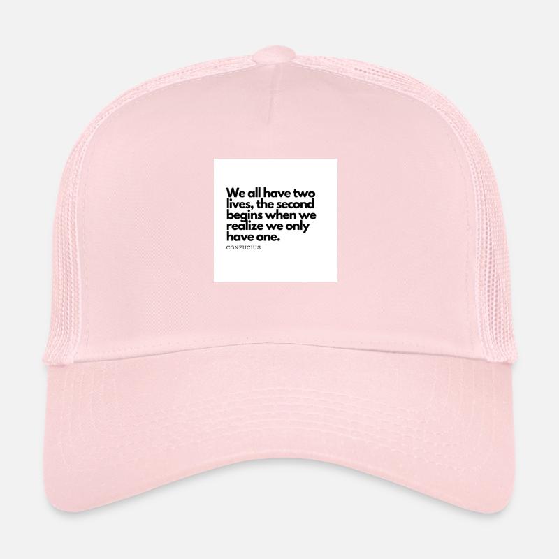 Citation de Konfizius Casquette trucker 