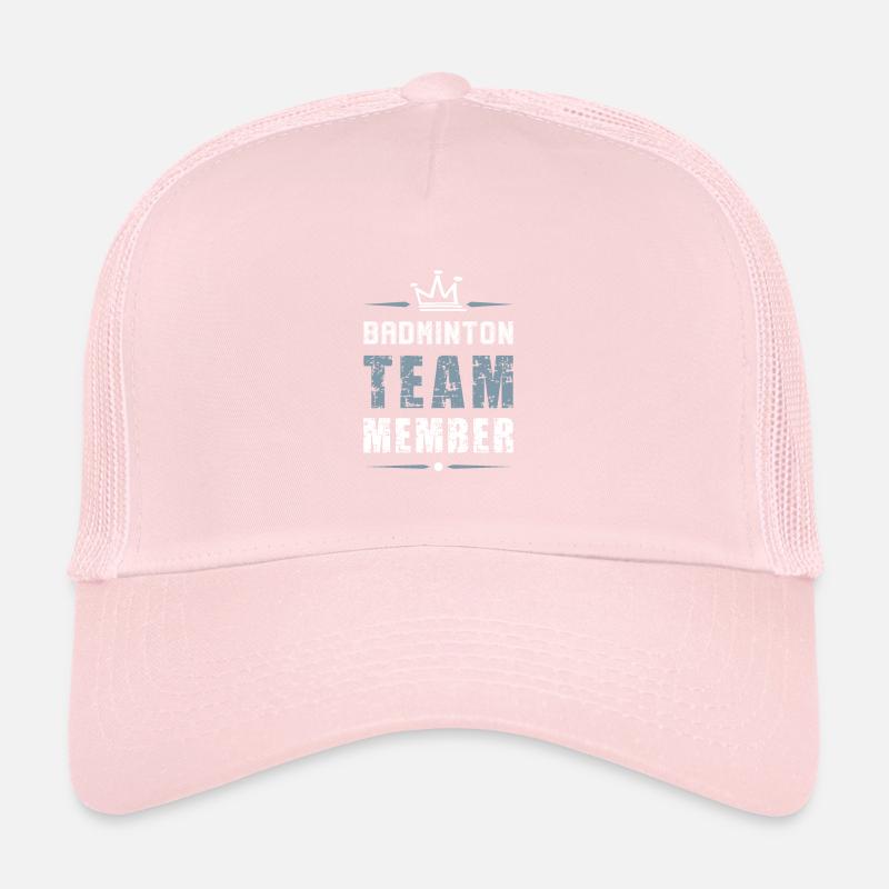Badminton Team Trucker Cap