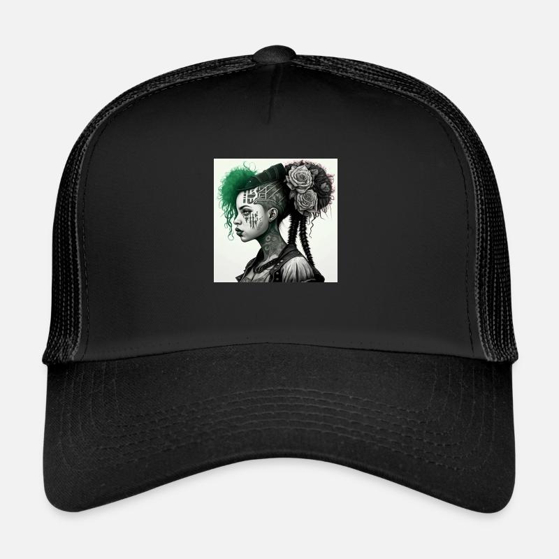 Cyberg punk AAF3BCC7 99AE 4B7D A04F 1BC4C9CC7940 Trucker Cap
