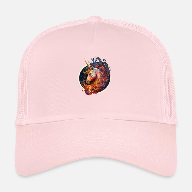 Extravagantes Einhorn Trucker Cap