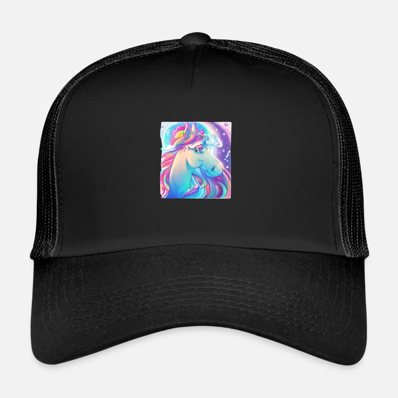 Einhorn Mädchen Fabeltier Einhörner Unicorn Trucker Cap