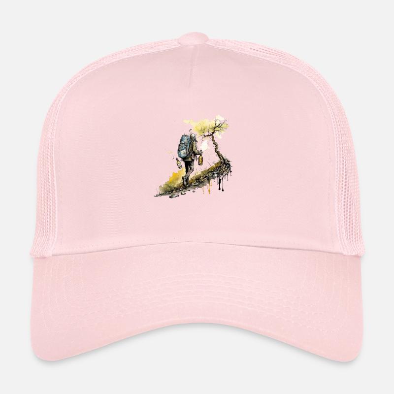 Bierwanderung in den Bergen Trucker Cap