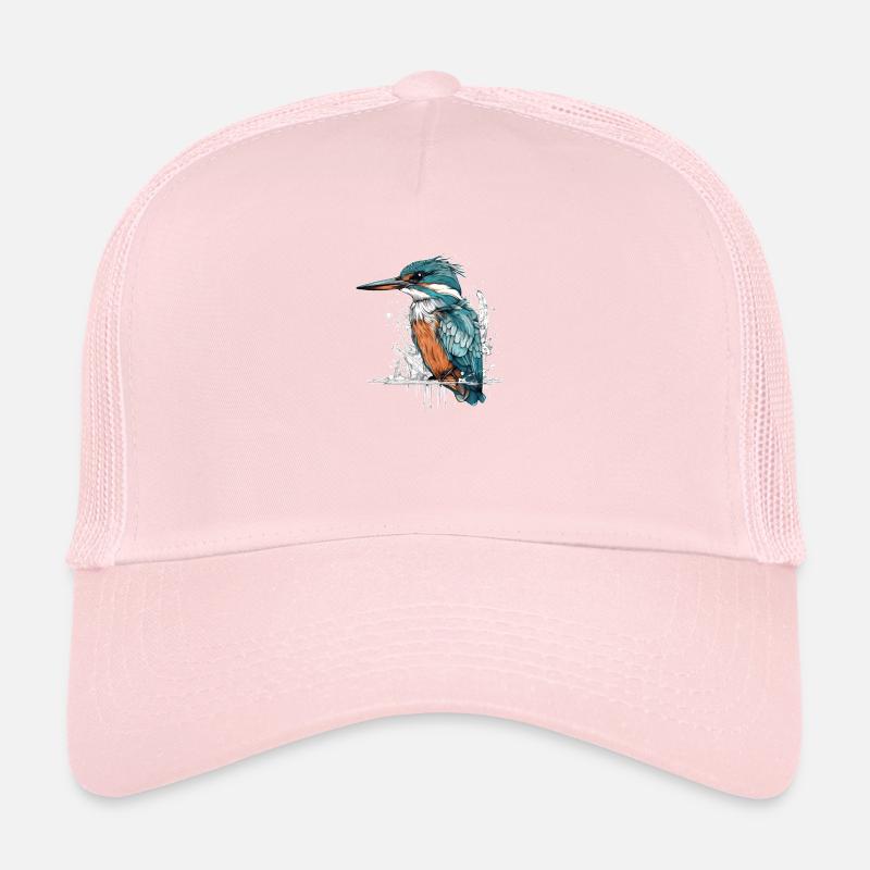 beautiful kingfisher Trucker Cap