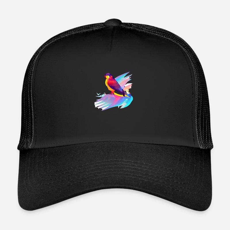Budgerigar Bird Cockatiel Bird Propriétaire Casquette trucker 