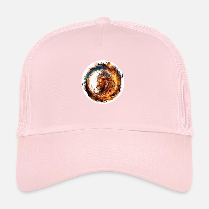Extravaganter Spreadhirt-Löwe Trucker Cap