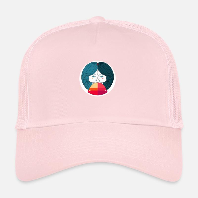 Abstrakte Edelsteine Trucker Cap