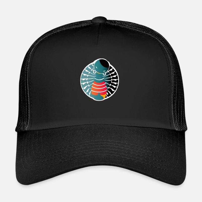 abstract scorpions - Trucker Cap - black/black