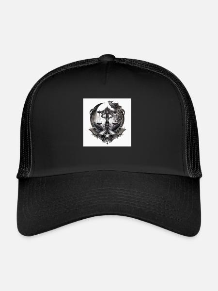 Balance sign image - Trucker Cap - black/black - Front
