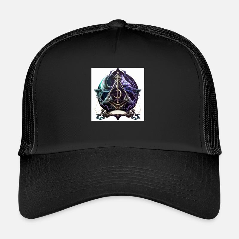 symbole occulte coloré Casquette trucker 