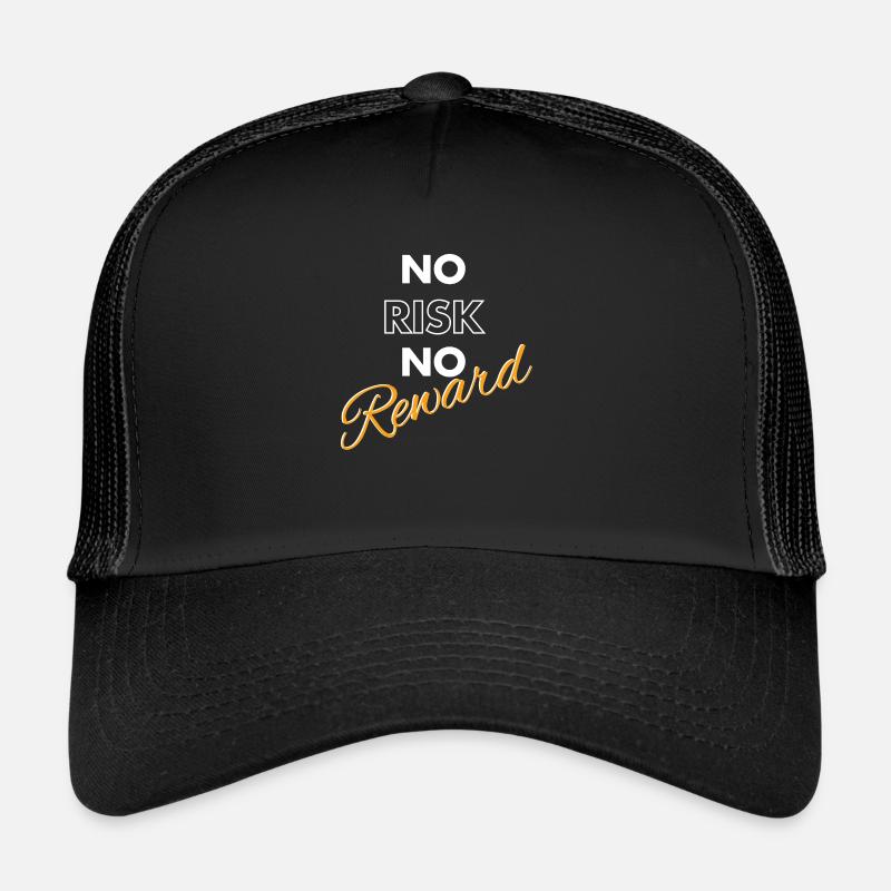 No Risk No Reward - Trucker Cap - black/black