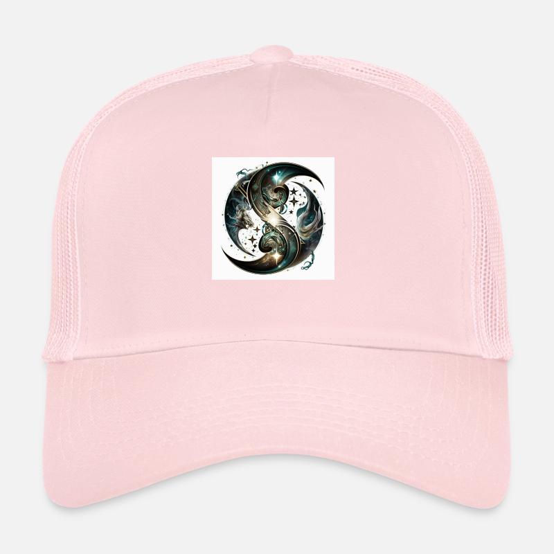 gemeaux yin yang Casquette trucker 
