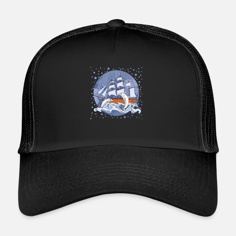 Sailing ship Trucker Cap