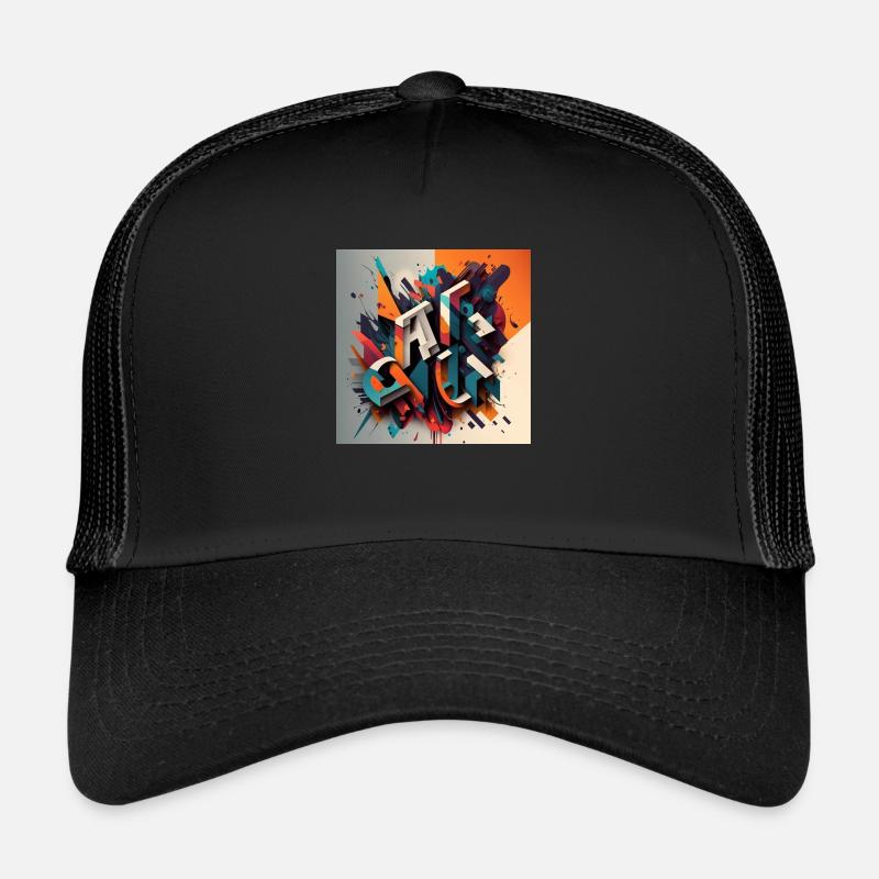 Graffiti Trucker Cap