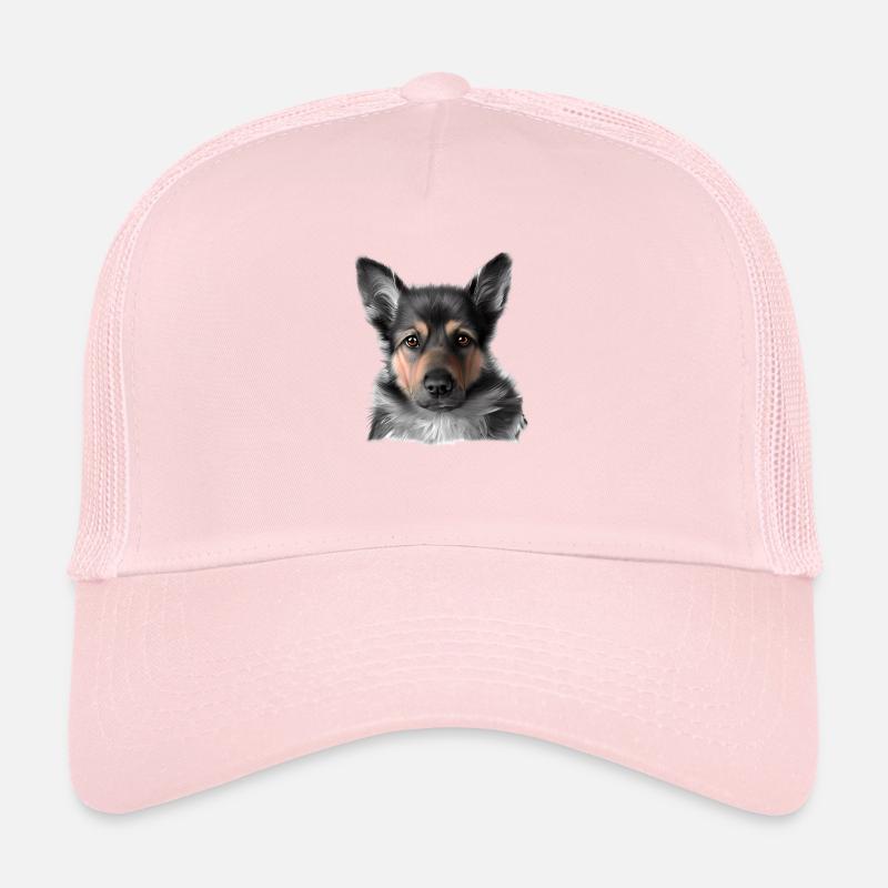 Hundewelpe Deutscher Schäferhund Hundehalter Trucker Cap