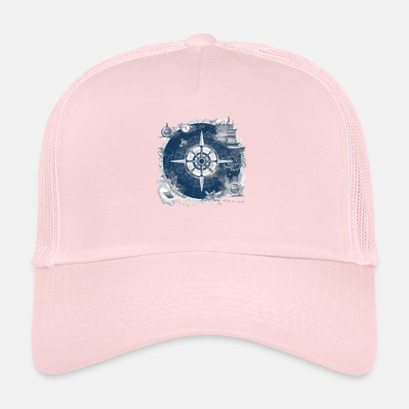 Ancienne carte nautique Casquette trucker 