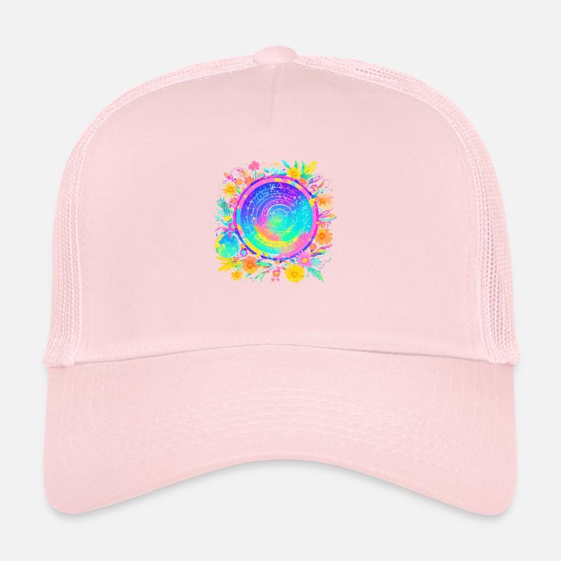Hypnotic flowers Trucker Cap