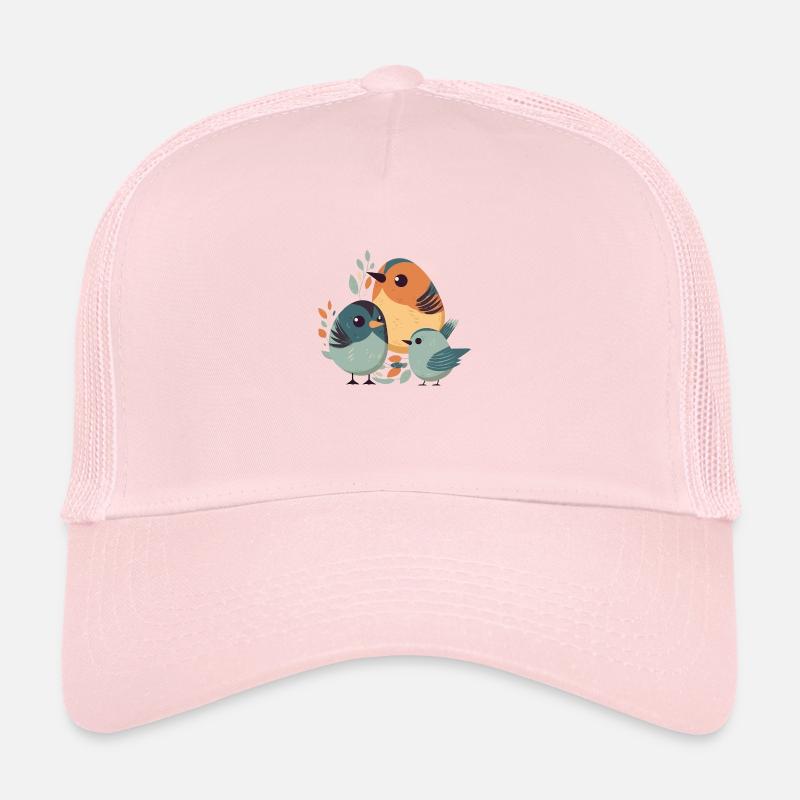 Famille d'oiseau Casquette trucker 