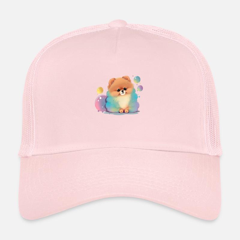 Pomeranian Miniature Spitz Trucker Cap