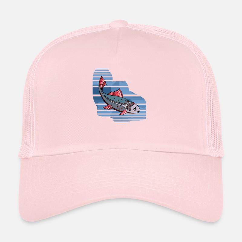 Poisson Casquette trucker 