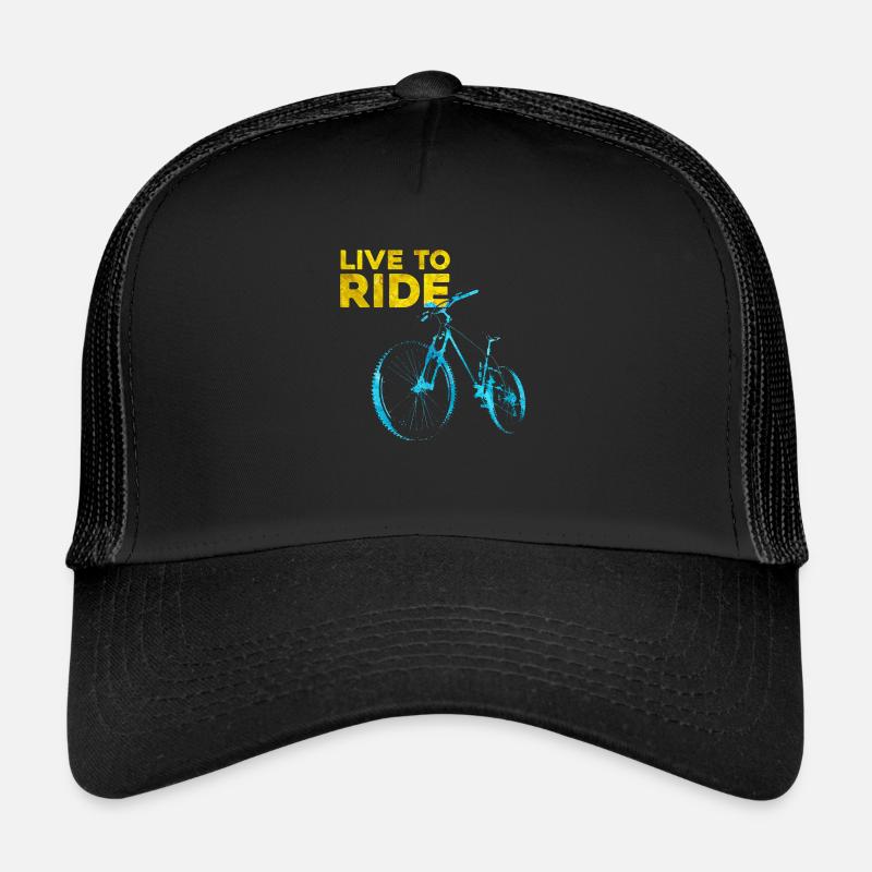 Vivre pour rouler Casquette trucker 