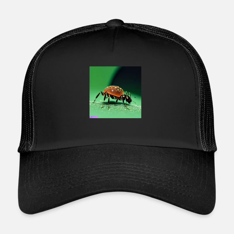 Collection de macros - Casquette trucker - noir/noir