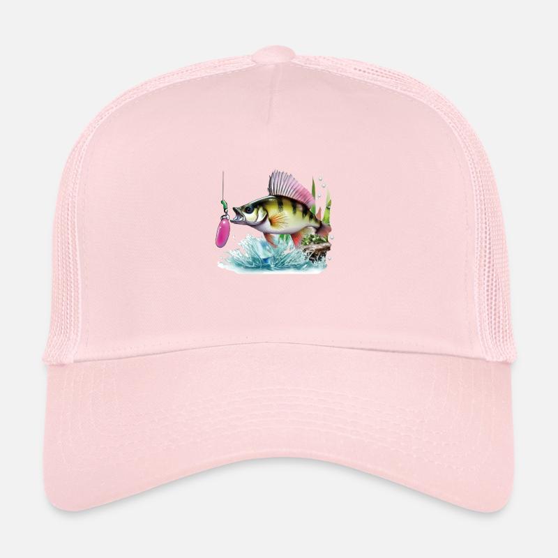 Pêche à la perche Casquette trucker 