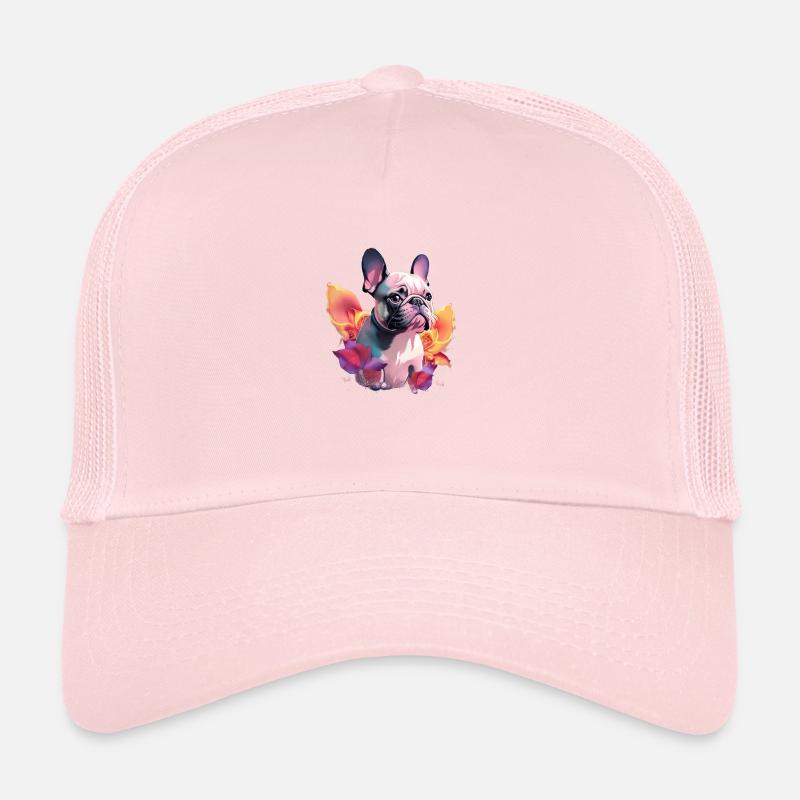 Bouledogue français Casquette trucker 
