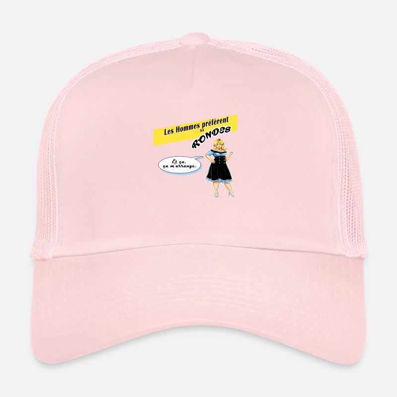 Les Hommes préfèrent les rondes Casquette trucker 