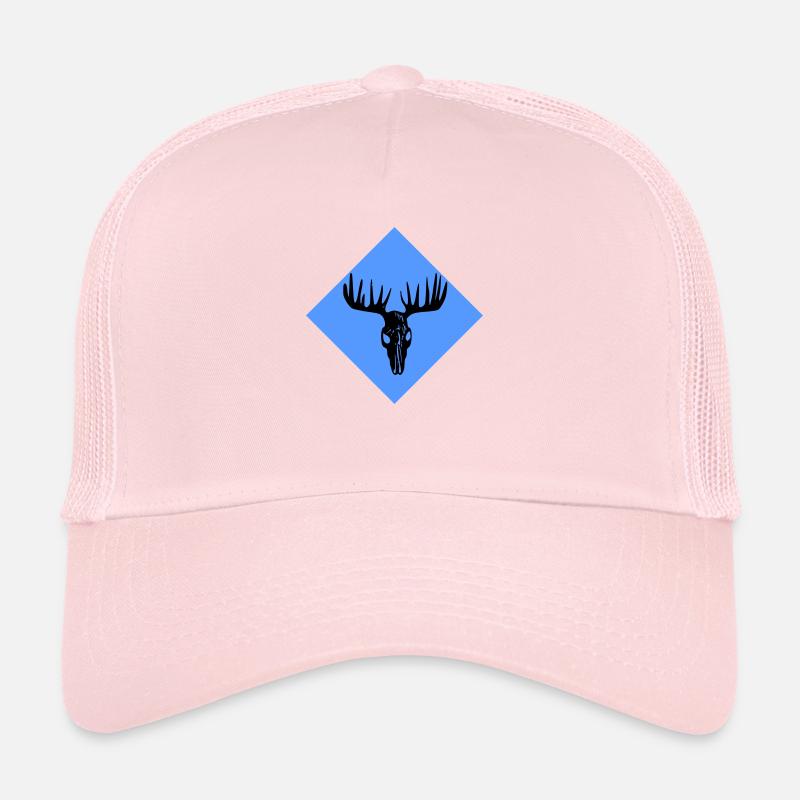 Moose Skull Trucker Cap