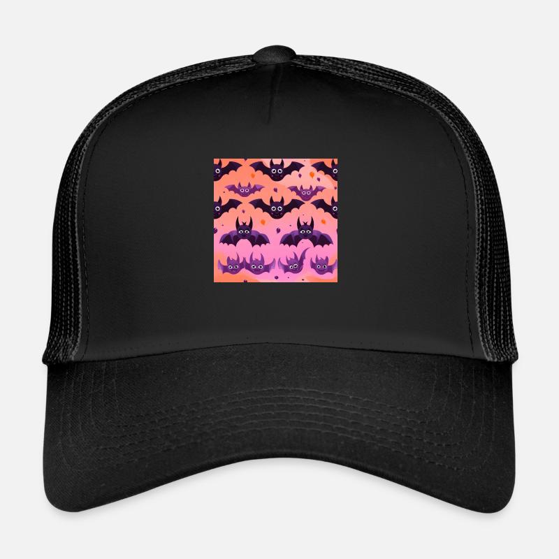 Chauves-souris de bande dessinée Casquette trucker 