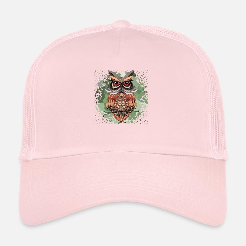 Hibou Casquette trucker 