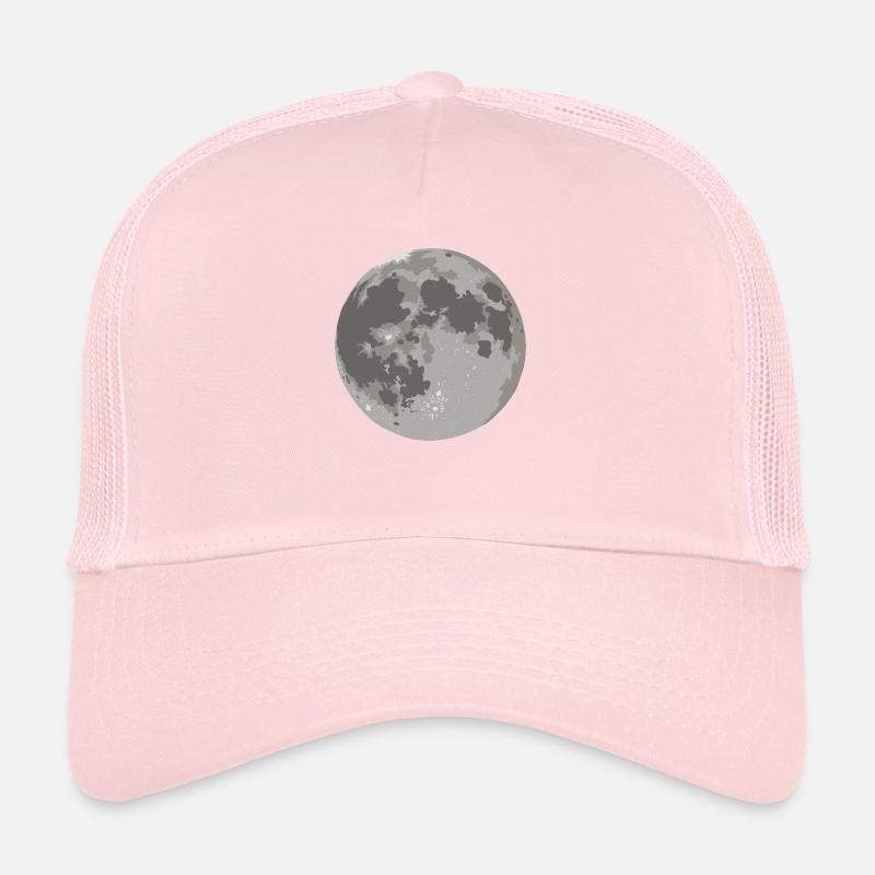Lune - corps céleste Casquette trucker 