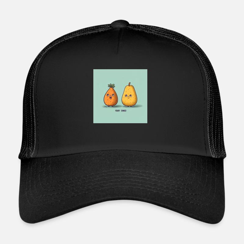 Orange und Birne Trucker Cap