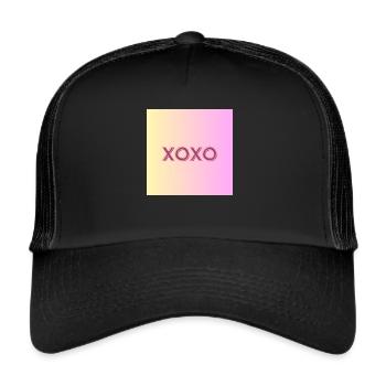 Chill out - Trucker Cap - Schwarz/Schwarz - Vorne